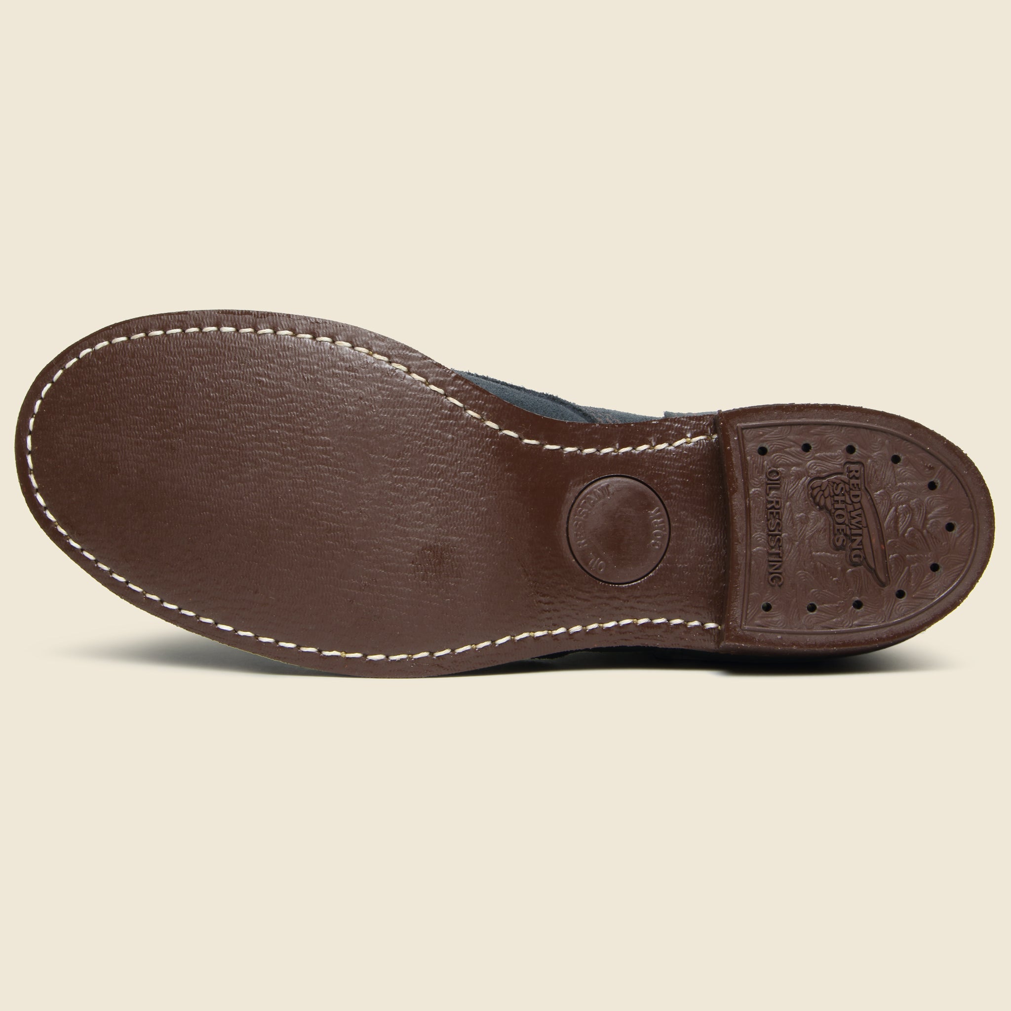 Iron Ranger No. 8117 - Navy Abilene Roughout - Red Wing - STAG Provisions - Shoes - Boots / Chukkas