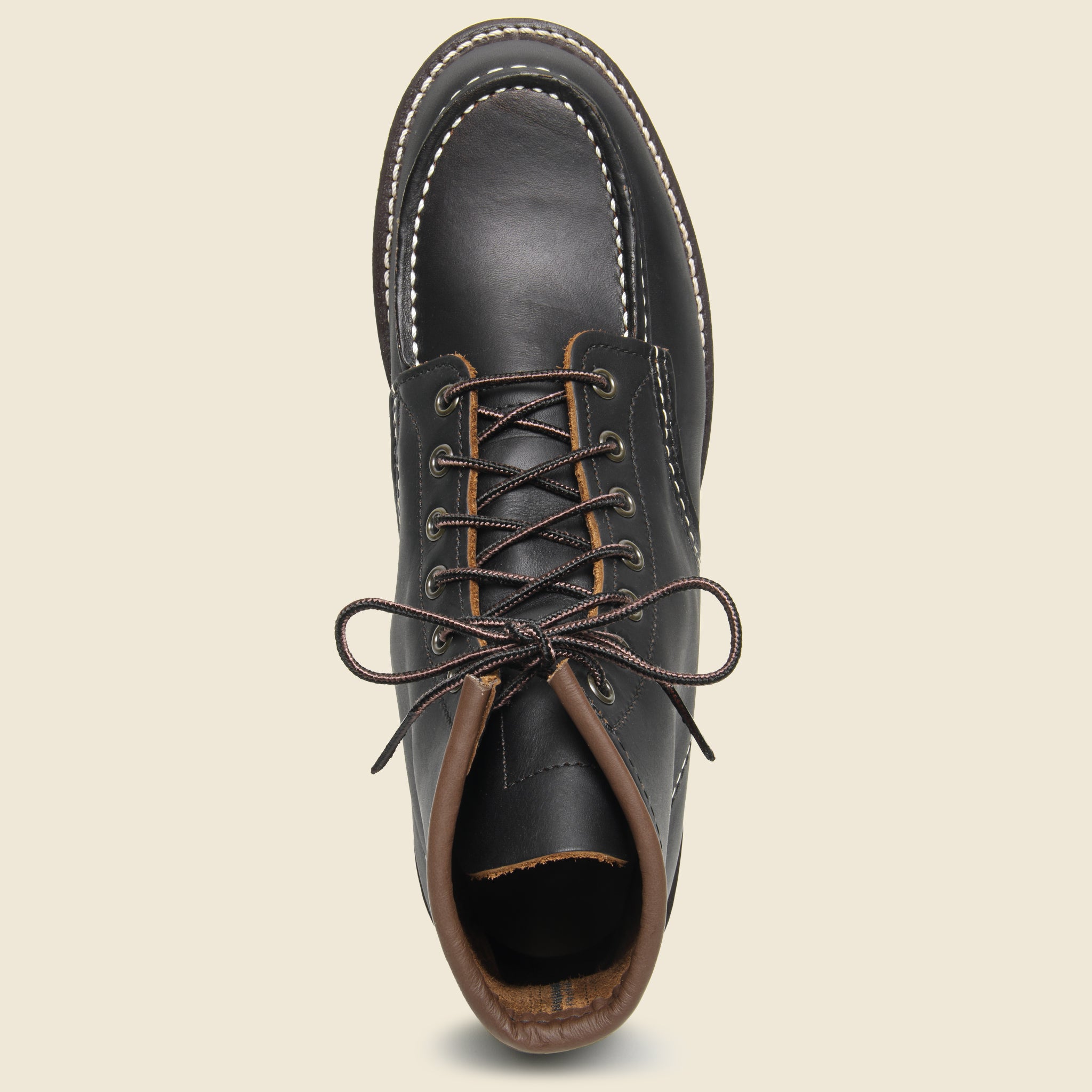 Red wing boots moc toe black online