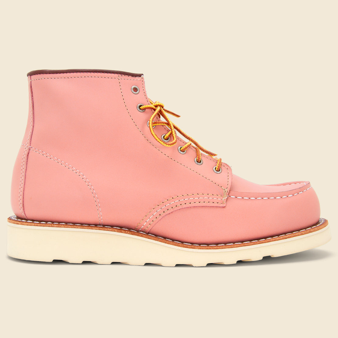 Red Wing 6" Moc Toe No. 3387 - Rose