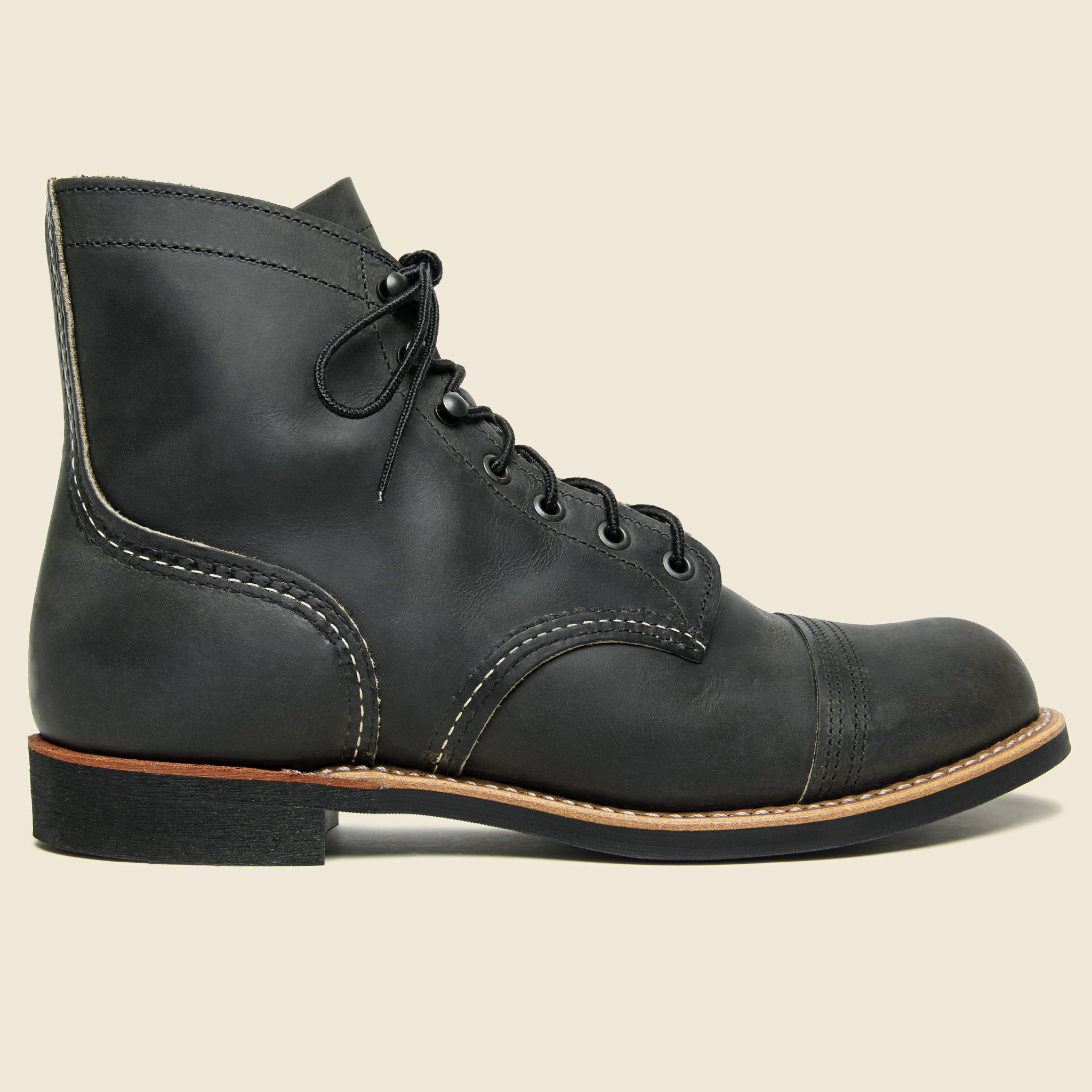 Iron Ranger No. 8086 - Charcoal Rough & Tough - Mini-Lug Sole - Red Wing - STAG Provisions - Shoes - Boots / Chukkas