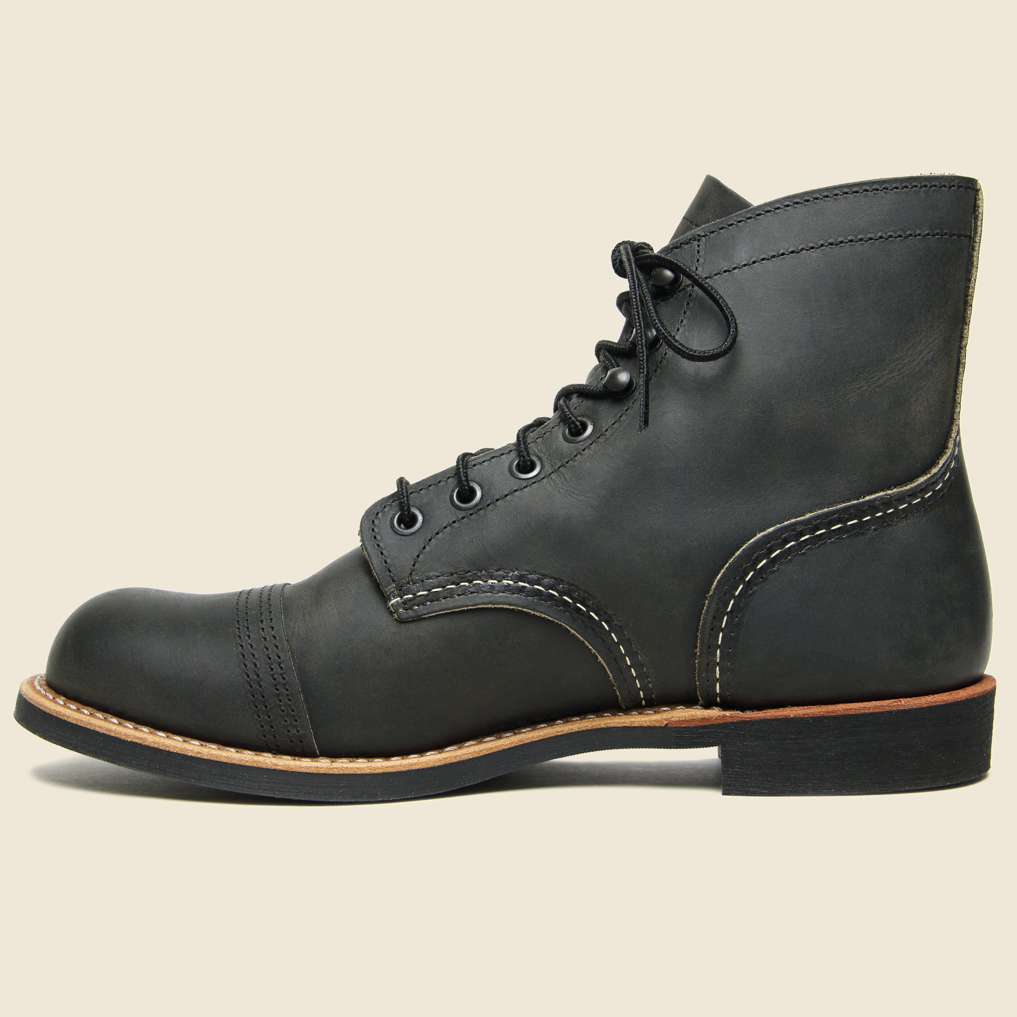 Iron Ranger No. 8086 - Charcoal Rough & Tough - Mini-Lug Sole - Red Wing - STAG Provisions - Shoes - Boots / Chukkas