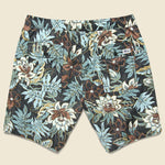 Vintage Hawaiian Floral Swim Trunk - Black - Reyn Spooner - STAG Provisions - Shorts - Swim