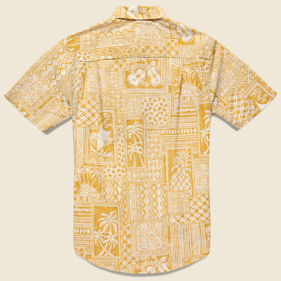 Tapa Wrappa Shirt - Butterscotch - Reyn Spooner - STAG Provisions - Tops - S/S Woven - Other Pattern