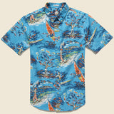 Moana Medley Shirt - Surf - Reyn Spooner - STAG Provisions - Tops - S/S Woven - Other Pattern
