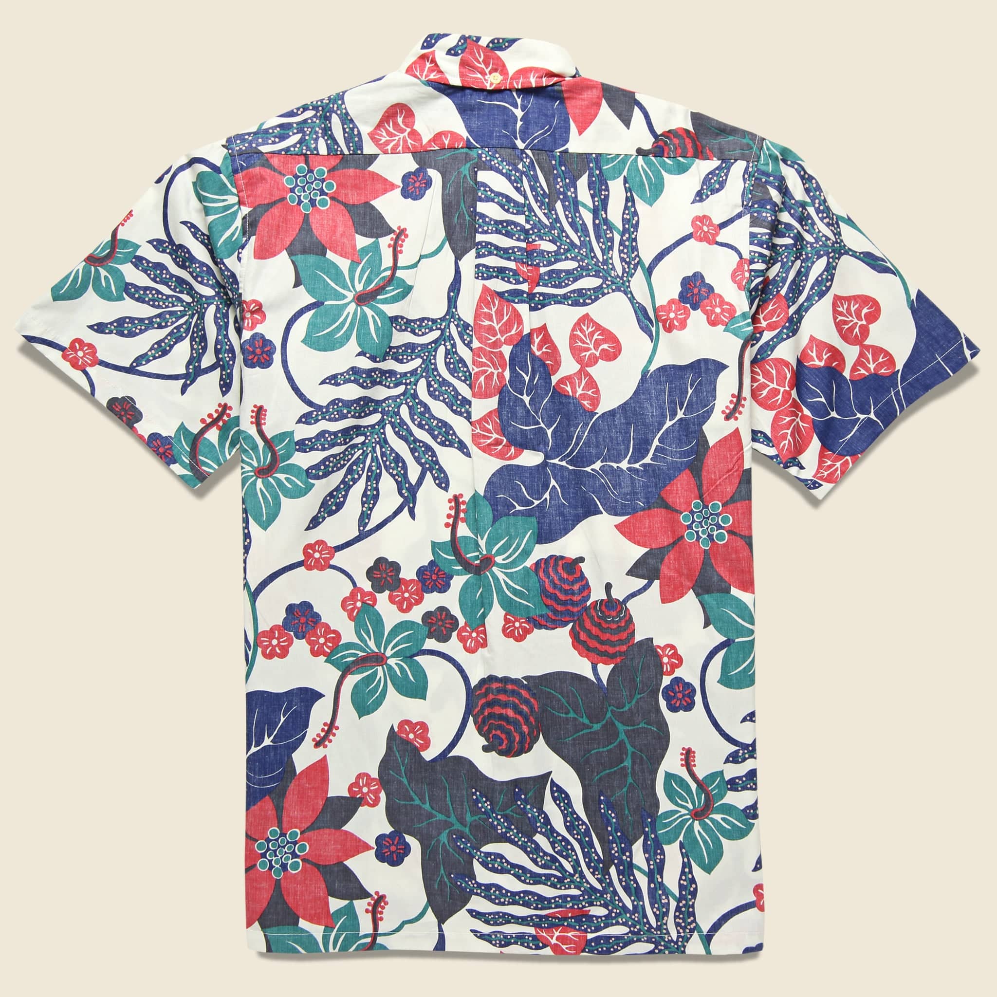 
                          San Clemente Shirt - Coconut Milk - Reyn Spooner - STAG Provisions - Tops - S/S Woven - Floral
                        