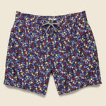 Retro Mini Swim Trunk - Medieval Blue - Reyn Spooner - STAG Provisions - Shorts - Swim