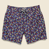 Retro Mini Swim Trunk - Medieval Blue - Reyn Spooner - STAG Provisions - Shorts - Swim