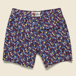 Retro Mini Swim Trunk - Medieval Blue - Reyn Spooner - STAG Provisions - Shorts - Swim