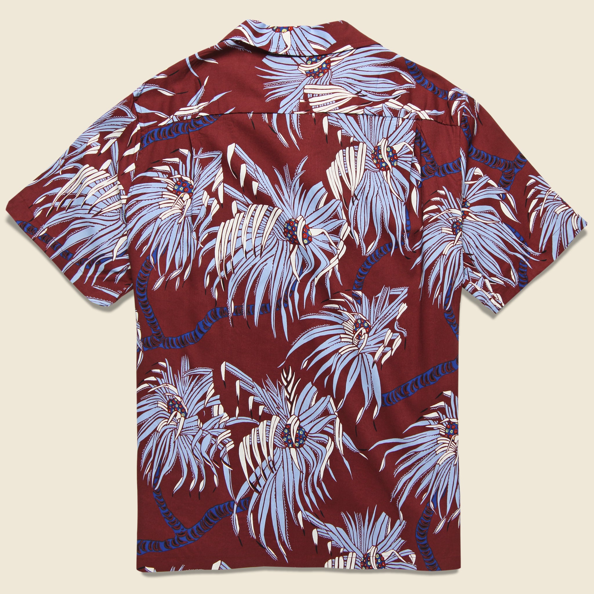 
                          Pololu Camp Shirt - Oxblood Red - Reyn Spooner - STAG Provisions - Tops - S/S Woven - Floral
                        