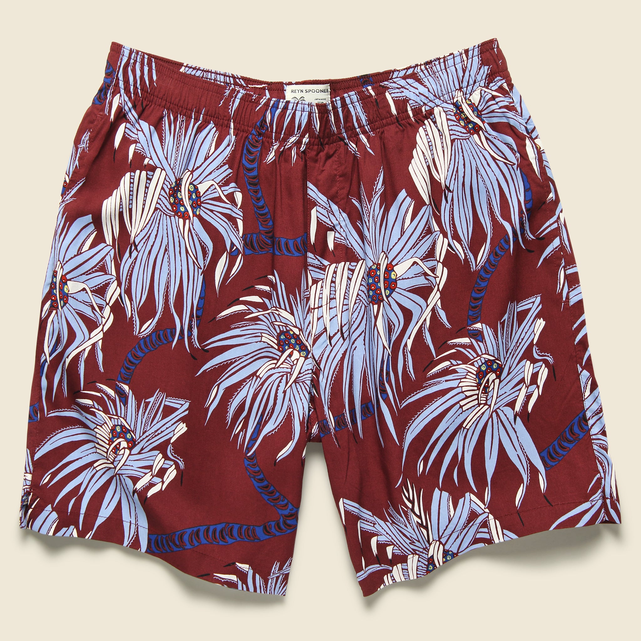 Pololu Swim Trunk - Oxblood Red - Reyn Spooner - STAG Provisions - Shorts - Swim