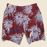 Pololu Swim Trunk - Oxblood Red - Reyn Spooner - STAG Provisions - Shorts - Swim