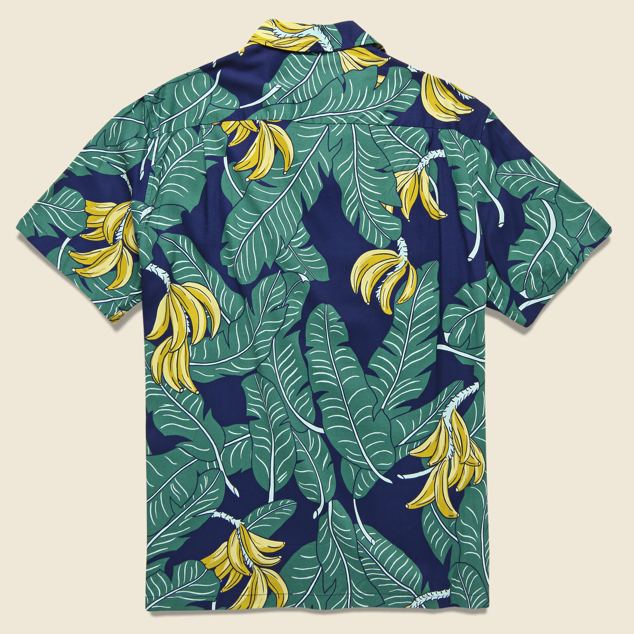 Monkey Forest Camp Shirt - Medieval Blue - Reyn Spooner - STAG Provisions - Tops - S/S Woven - Floral
