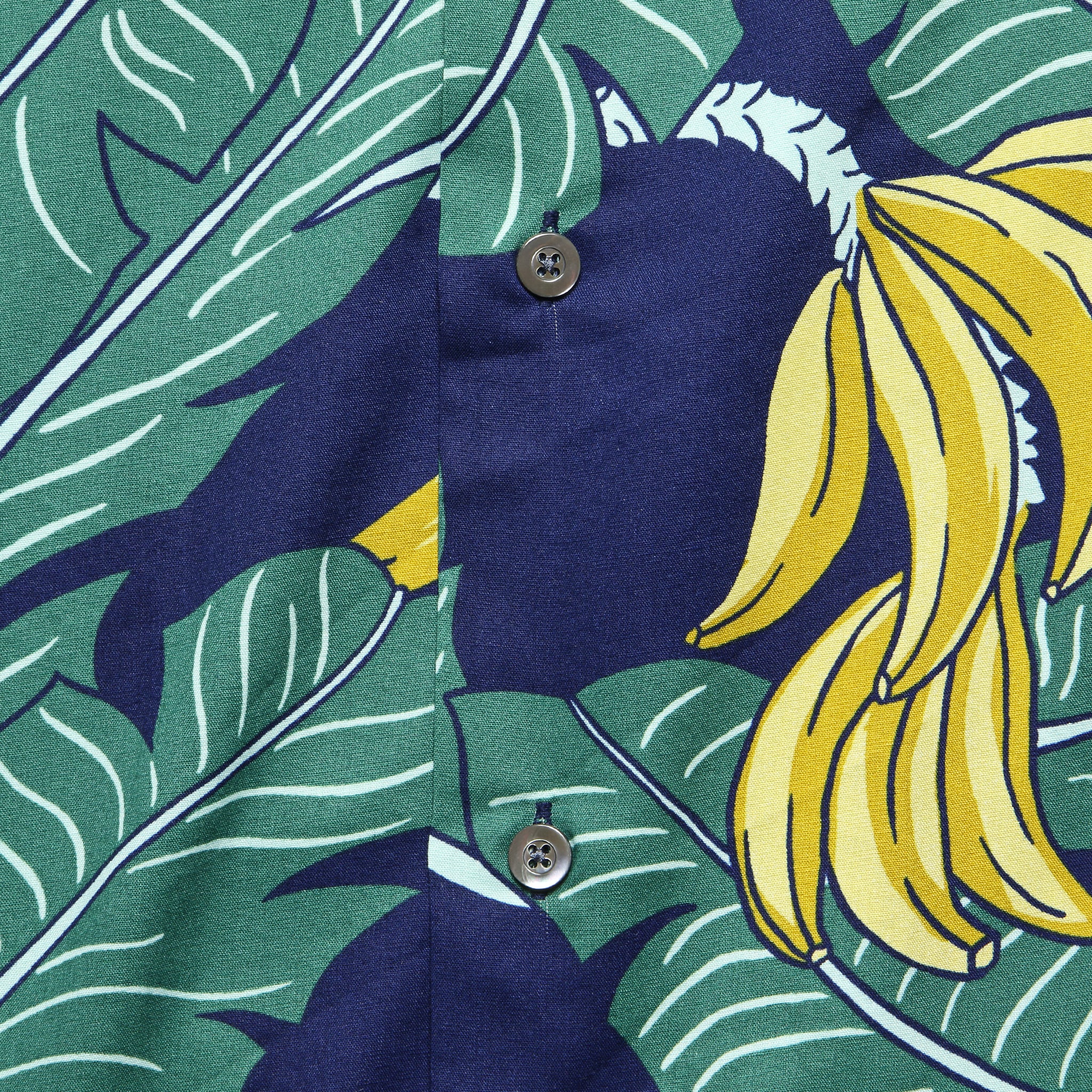 Monkey Forest Camp Shirt - Medieval Blue - Reyn Spooner - STAG Provisions - Tops - S/S Woven - Floral