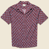 Eye See U Camp Shirt - Oxblood Red - Reyn Spooner - STAG Provisions - Tops - S/S Woven - Other Pattern