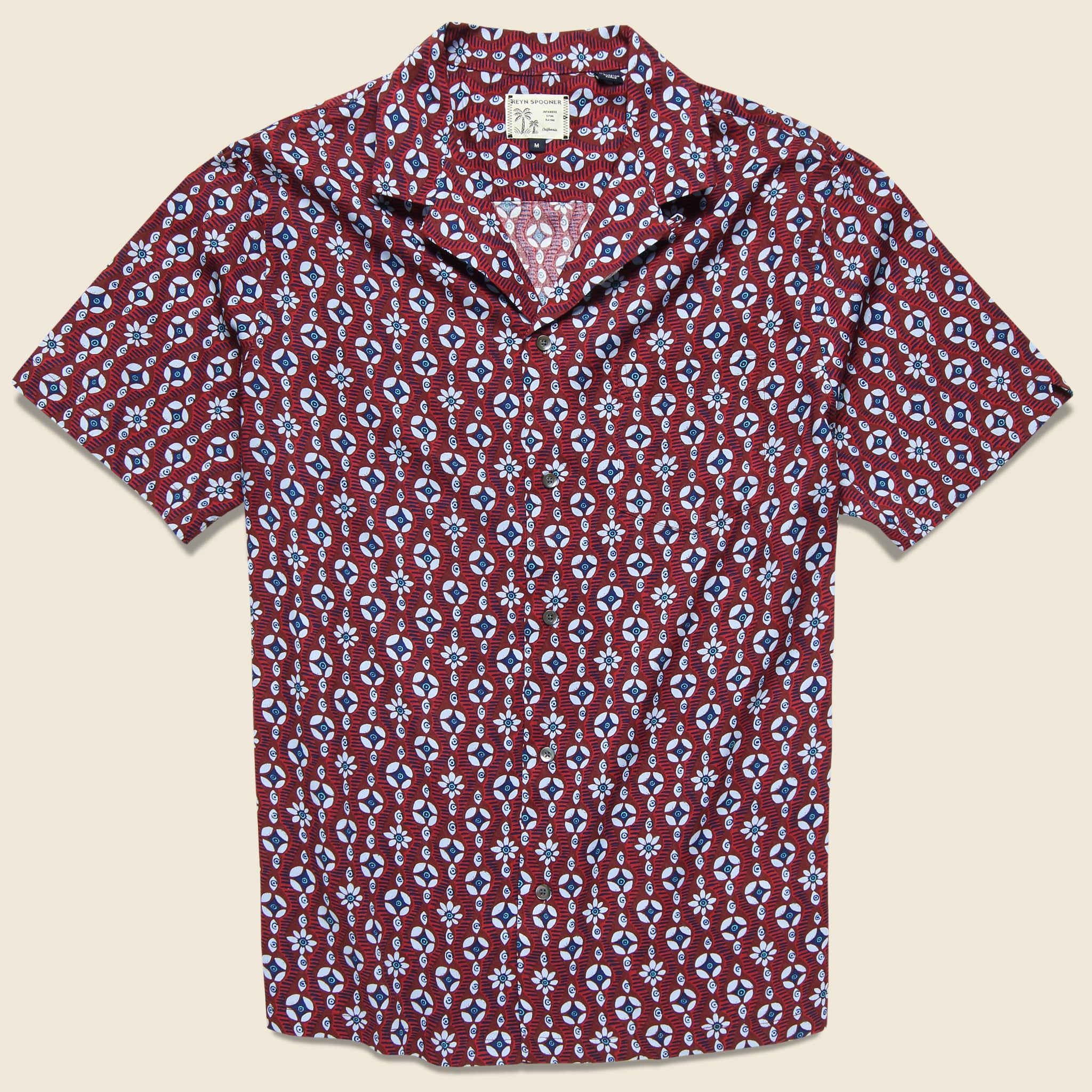 Eye See U Camp Shirt - Oxblood Red - Reyn Spooner - STAG Provisions - Tops - S/S Woven - Other Pattern