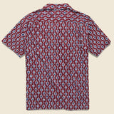 Eye See U Camp Shirt - Oxblood Red - Reyn Spooner - STAG Provisions - Tops - S/S Woven - Other Pattern