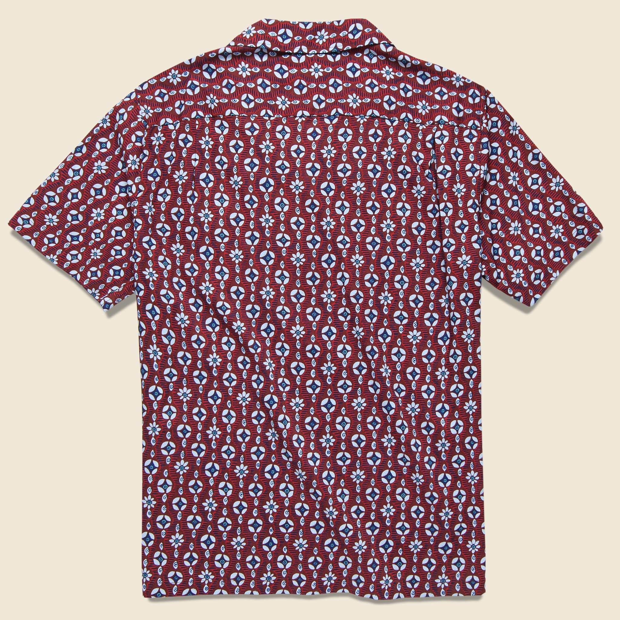 Eye See U Camp Shirt - Oxblood Red - Reyn Spooner - STAG Provisions - Tops - S/S Woven - Other Pattern