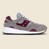 Shadow 6000 Sneaker - Grey/Burgundy - Saucony - STAG Provisions - Shoes - Athletic