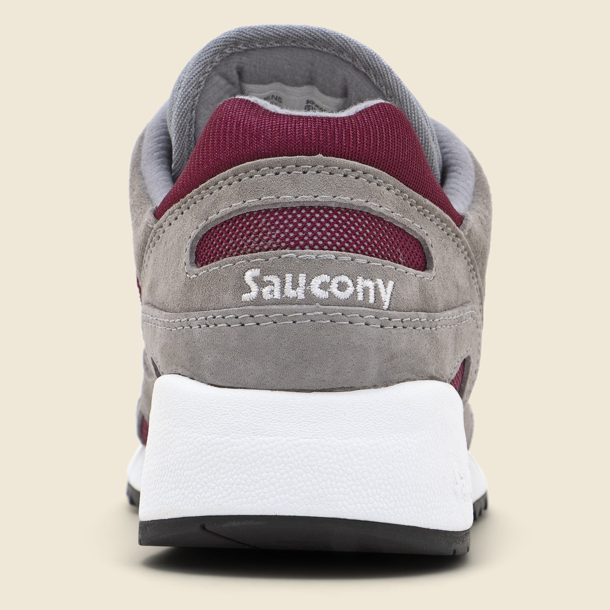 
                          Shadow 6000 Sneaker - Grey/Burgundy - Saucony - STAG Provisions - Shoes - Athletic
                        