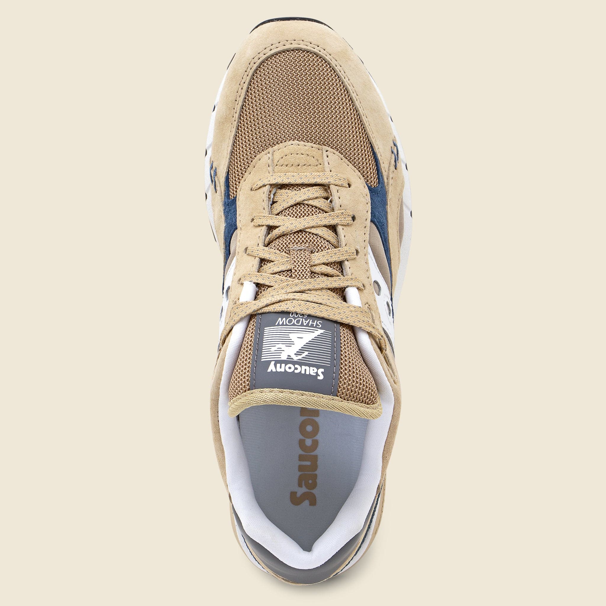 Shadow 6000 Sneaker - Khaki/Navy - Saucony - STAG Provisions - Shoes - Athletic