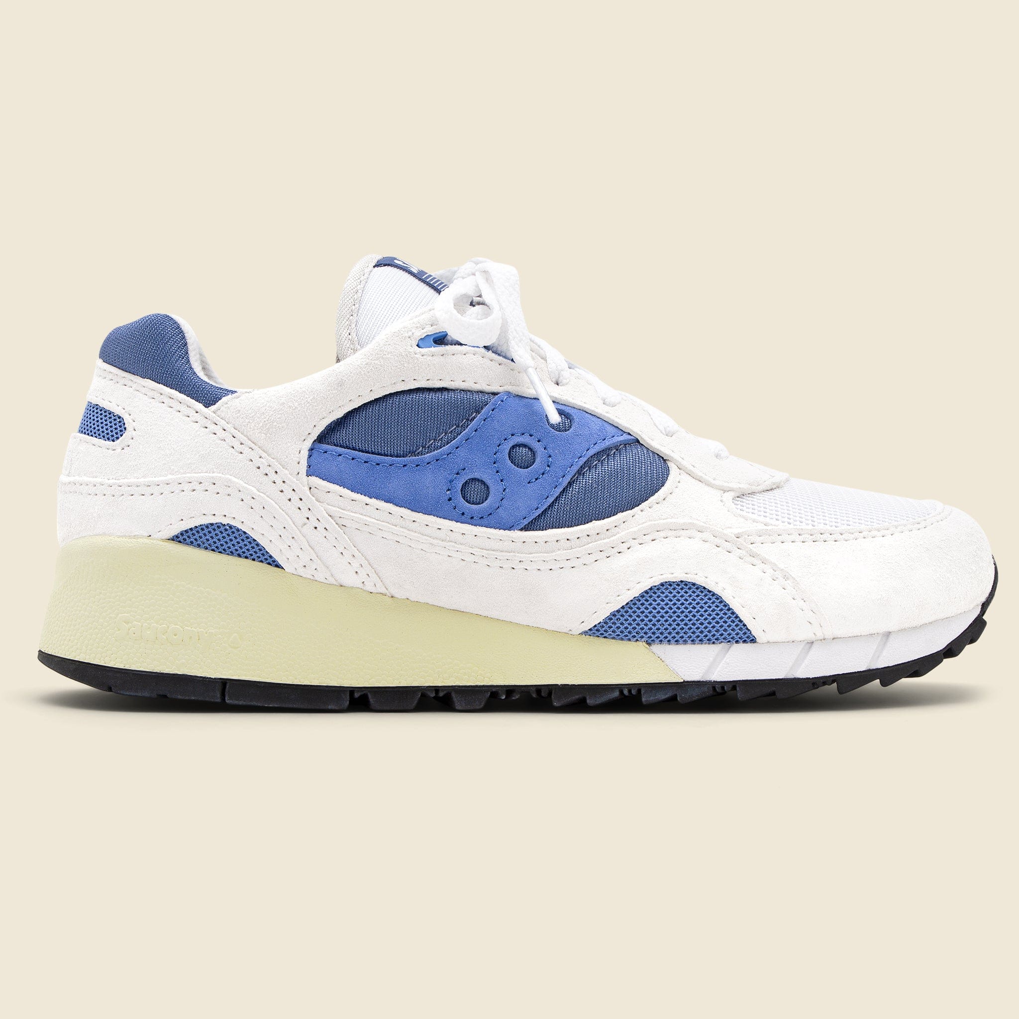 Shadow 6000 Sneaker- White/Blue - Saucony - STAG Provisions - Shoes - Athletic