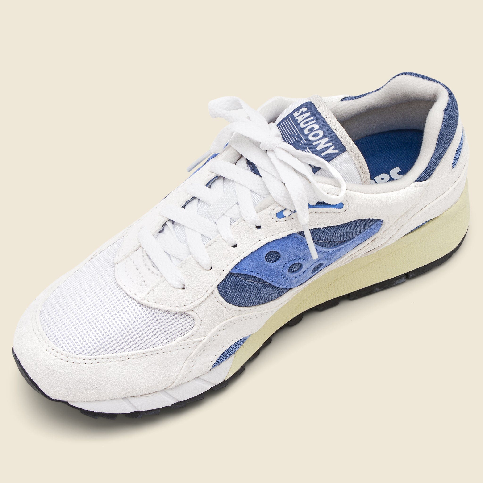 
                          Shadow 6000 Sneaker- White/Blue - Saucony - STAG Provisions - Shoes - Athletic
                        