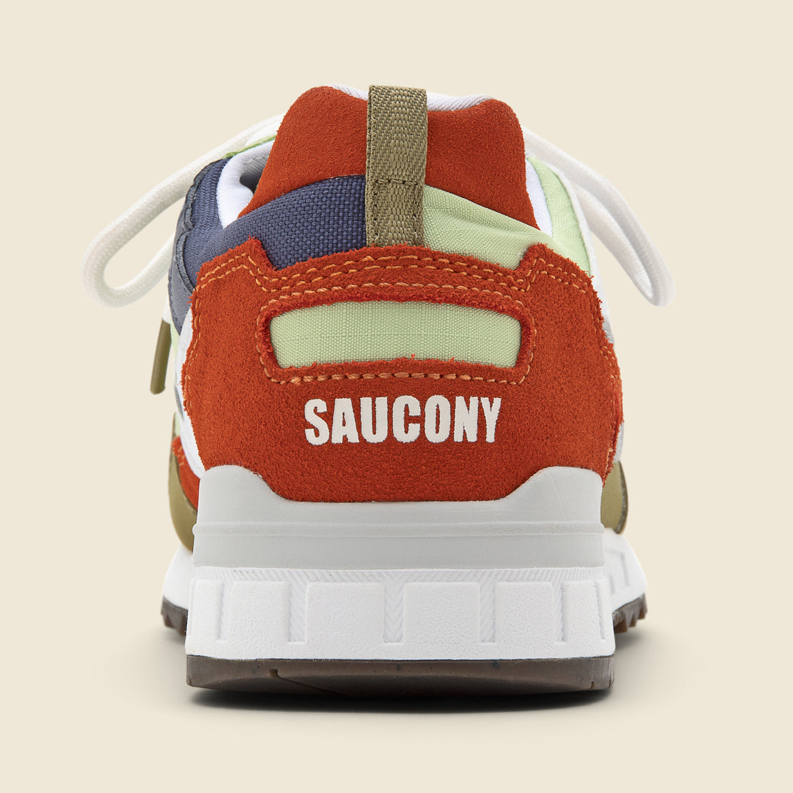 Shadow 5000 Outdoor Sneaker - White/Orange/Ochre - Saucony - STAG Provisions - Shoes - Athletic