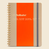 Rollbahn Spiral Notebook - Beige/Orange - Paper Goods - STAG Provisions - Home - Office - Paper Goods