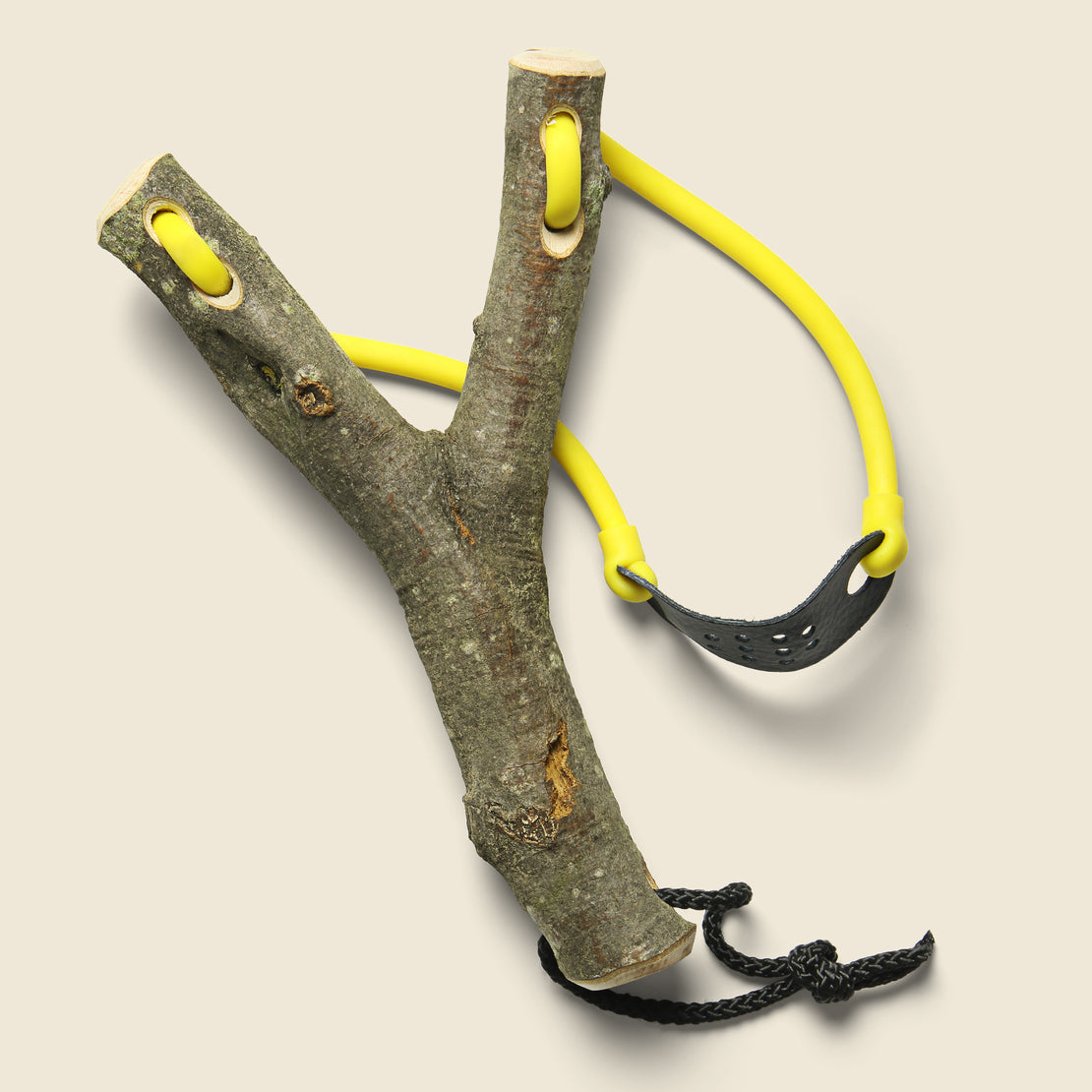 STAG Foraged Wood Slingshot - Yellow
