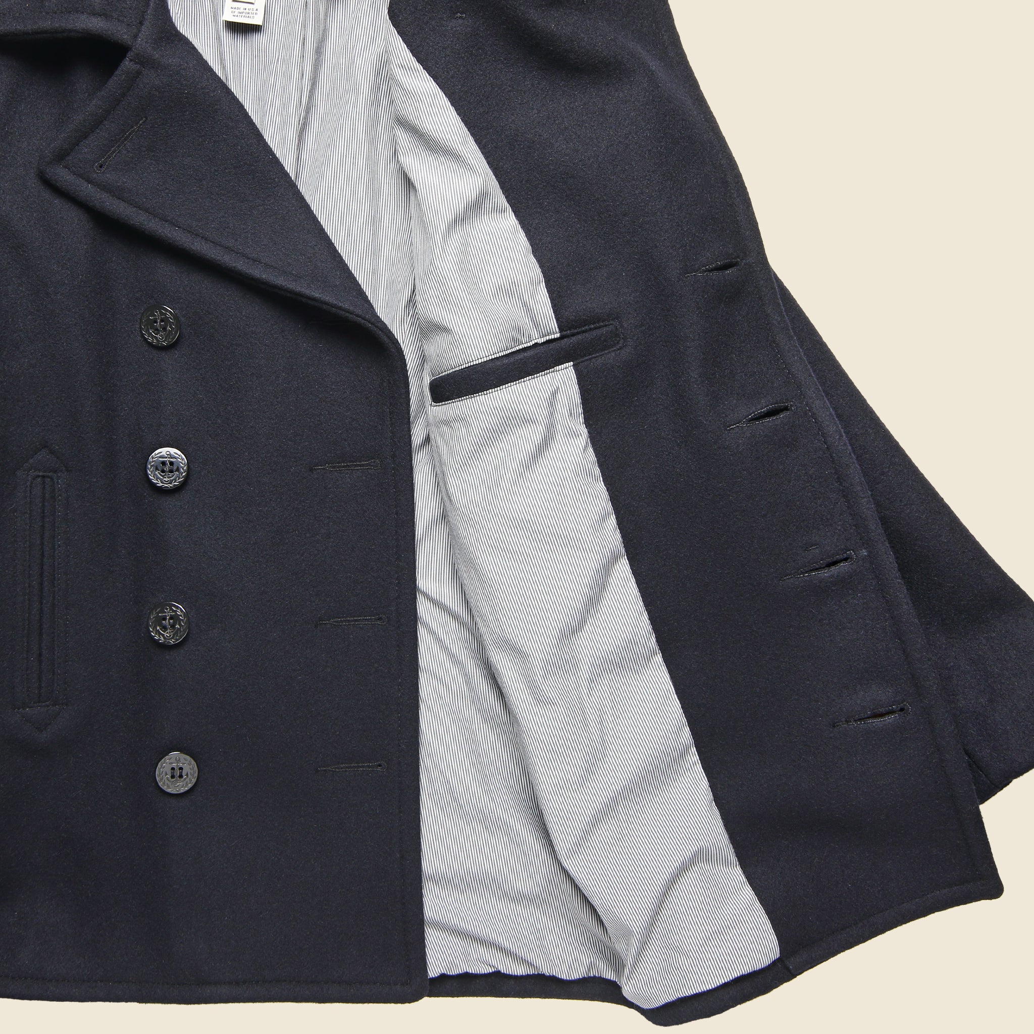 
                          Peacoat - Navy - Schott - STAG Provisions - Outerwear - Coat / Jacket
                        