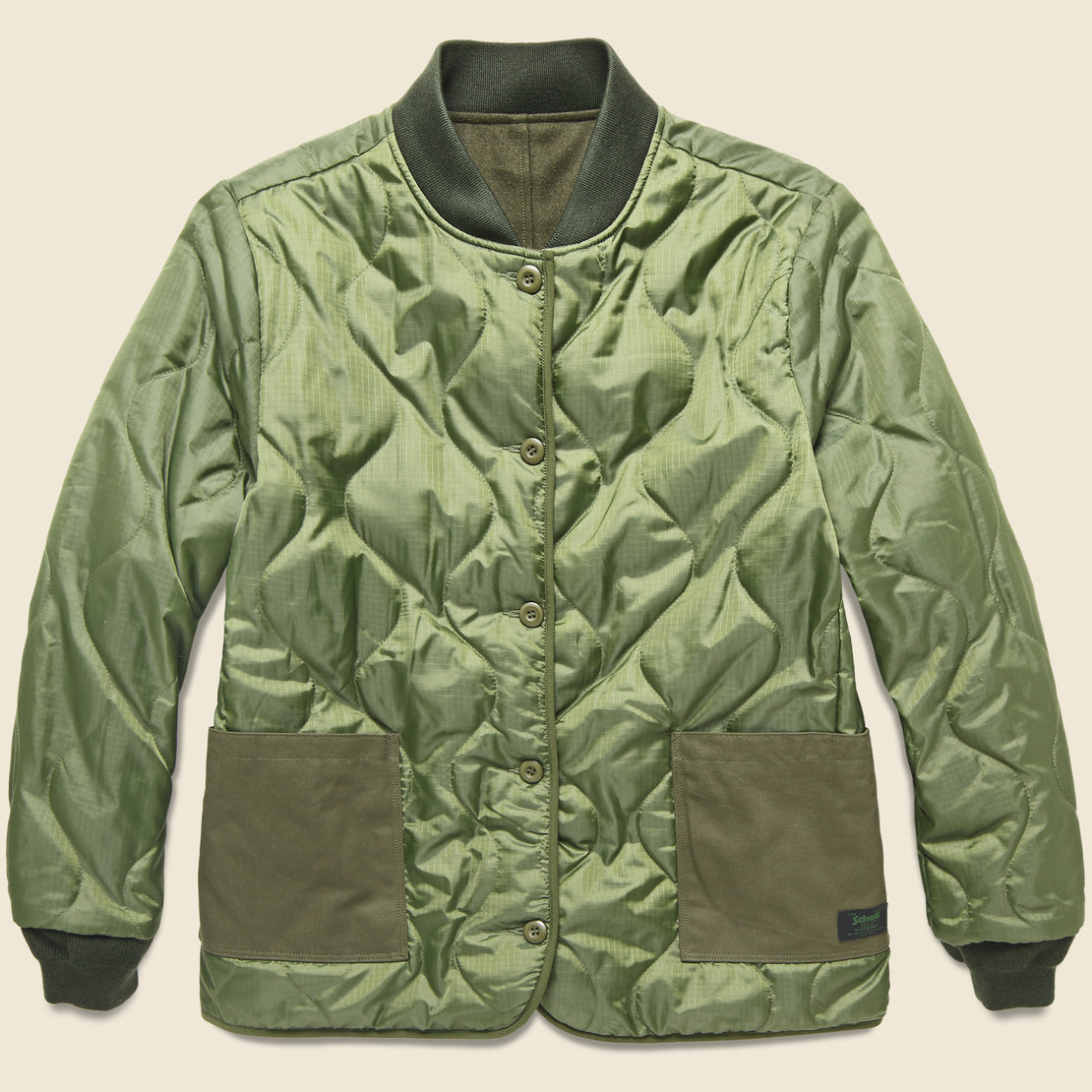 Flight Jacket Liner - Olive - Schott - STAG Provisions - Outerwear - Coat / Jacket
