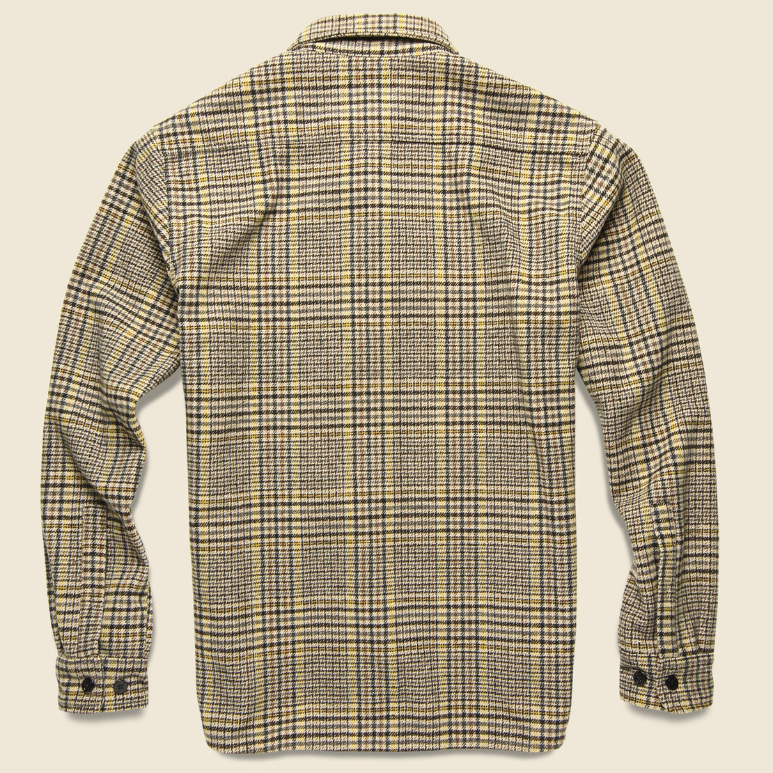 CPO Glenn Plaid Wool Shirt - Tan - Schott - STAG Provisions - Tops - L/S Woven - Overshirt