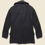 Melton Wool Peacoat - Navy - Schott - STAG Provisions - Outerwear - Coat / Jacket