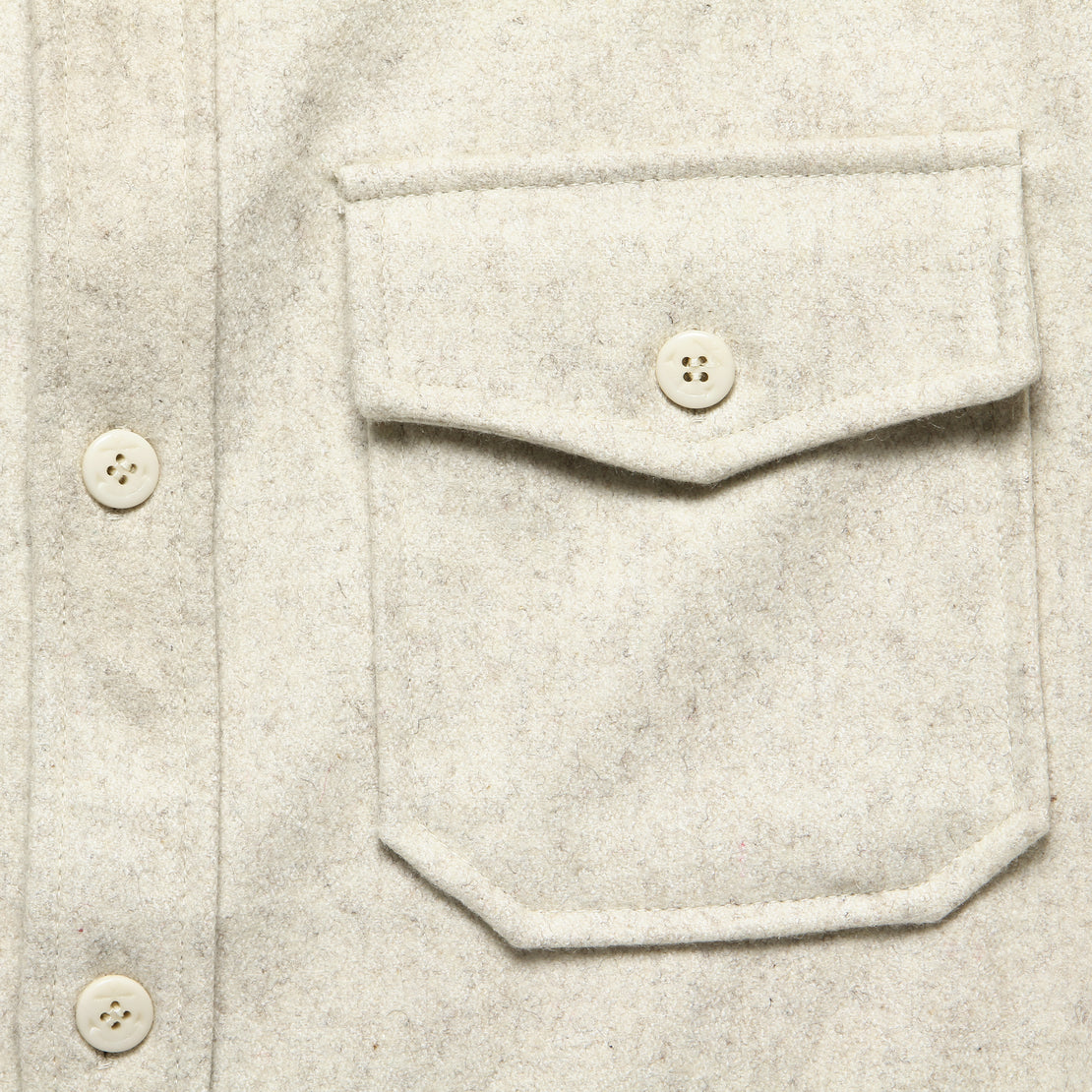 CPO Wool Shirt - Oatmeal - Schott - STAG Provisions - Tops - L/S Woven - Overshirt