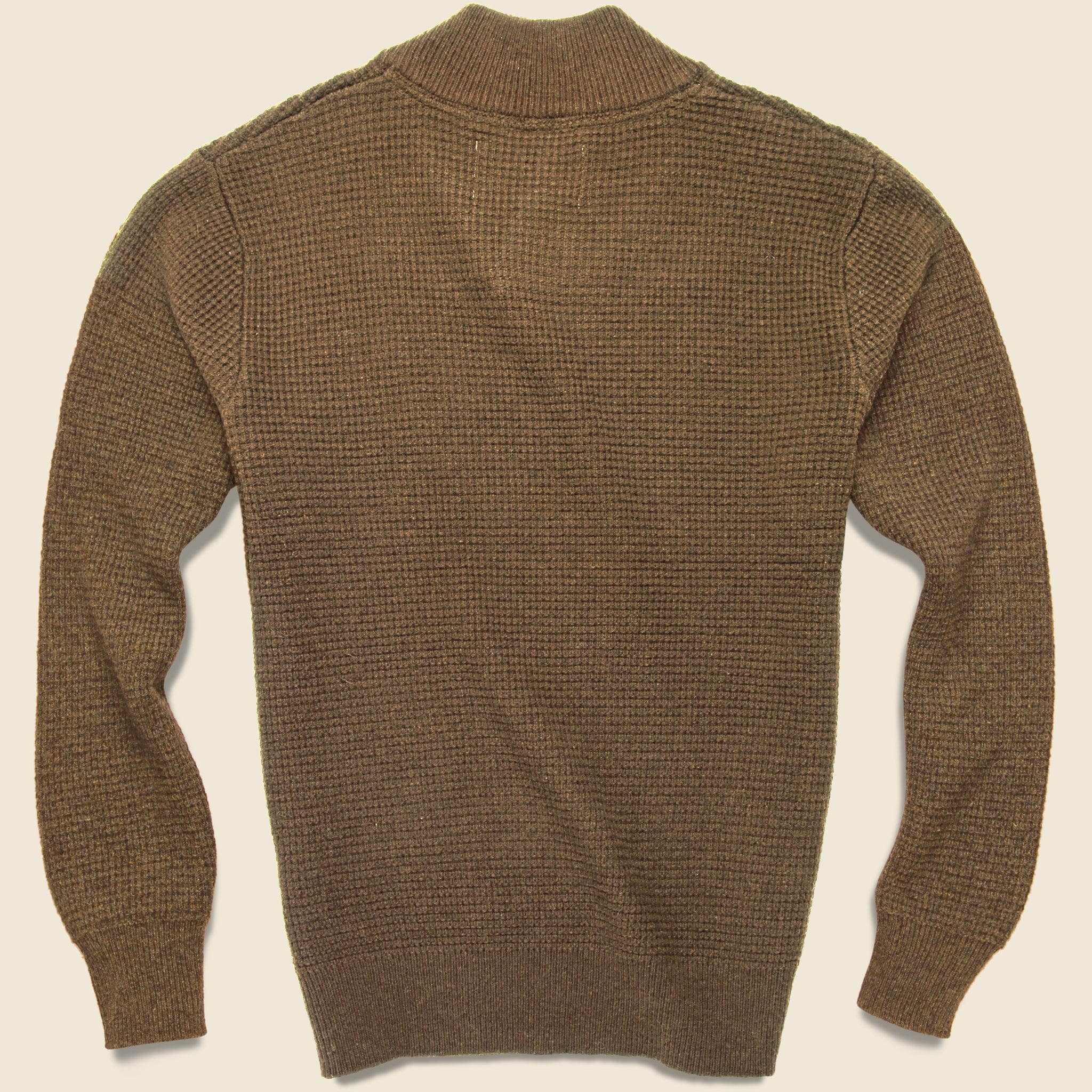 
                          V-Neck Waffle Sweater - Camel - Schott - STAG Provisions - Tops - Sweater
                        