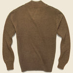 V-Neck Waffle Sweater - Camel - Schott - STAG Provisions - Tops - Sweater