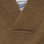 V-Neck Waffle Sweater - Camel - Schott - STAG Provisions - Tops - Sweater
