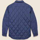 Down Filled Quilted Shirt Jacket - Navy - Schott - STAG Provisions - Outerwear - Shirt Jacket