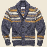 Hartford Cardigan - Blue - Schott - STAG Provisions - Tops - Sweater