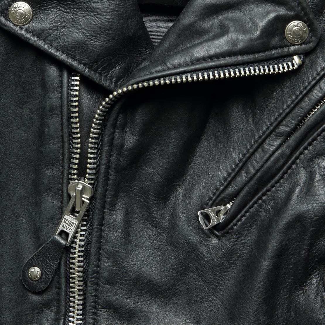 Perfecto Leather Jacket - Black - Schott - STAG Provisions - W - Outerwear - Coat/Jacket
