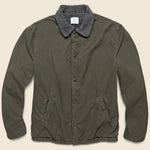Berber Lined Warm Up Jacket - Olive - Save Khaki - STAG Provisions - Outerwear - Coat / Jacket