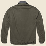 Berber Lined Warm Up Jacket - Olive - Save Khaki - STAG Provisions - Outerwear - Coat / Jacket