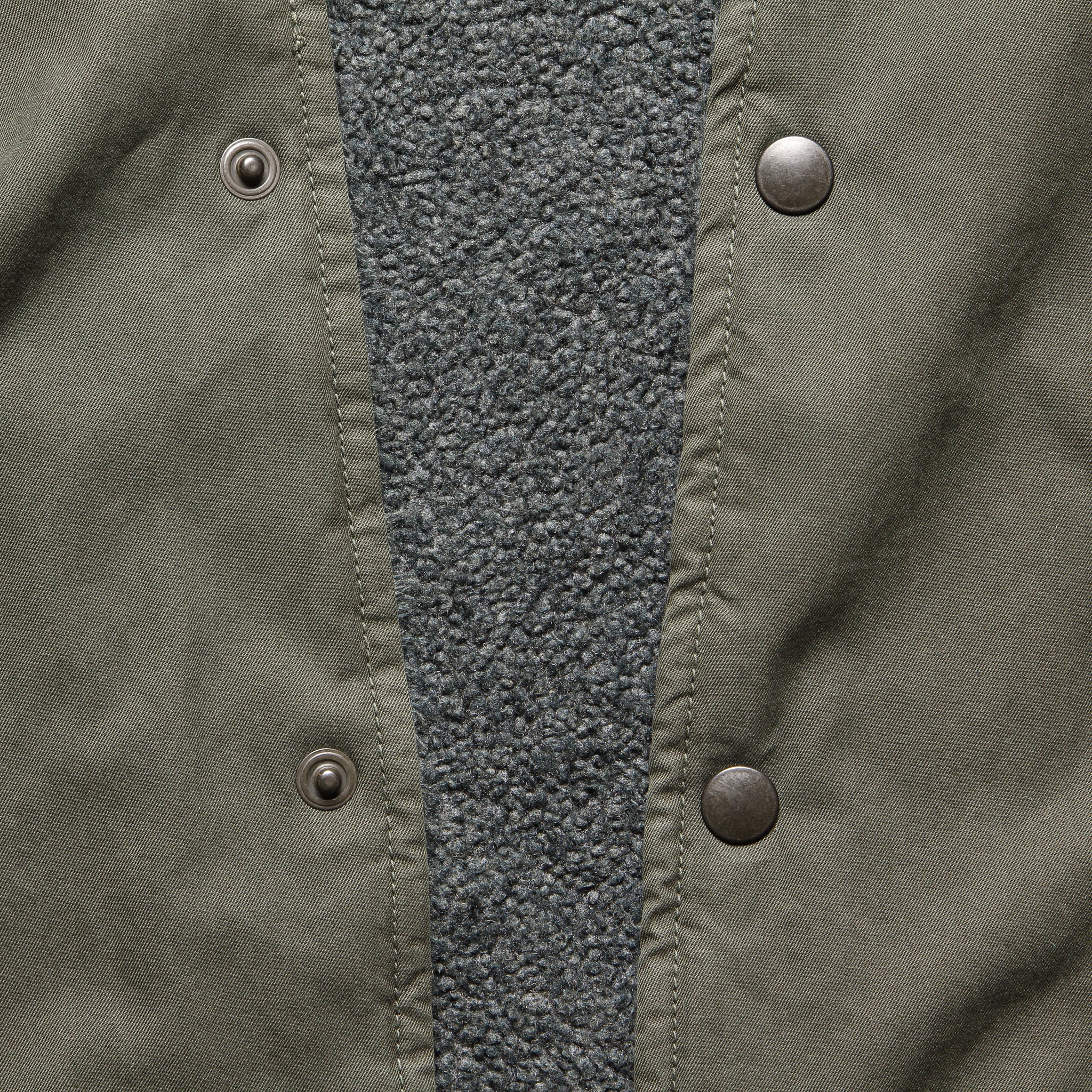 
                          Berber Lined Warm Up Jacket - Olive - Save Khaki - STAG Provisions - Outerwear - Coat / Jacket
                        