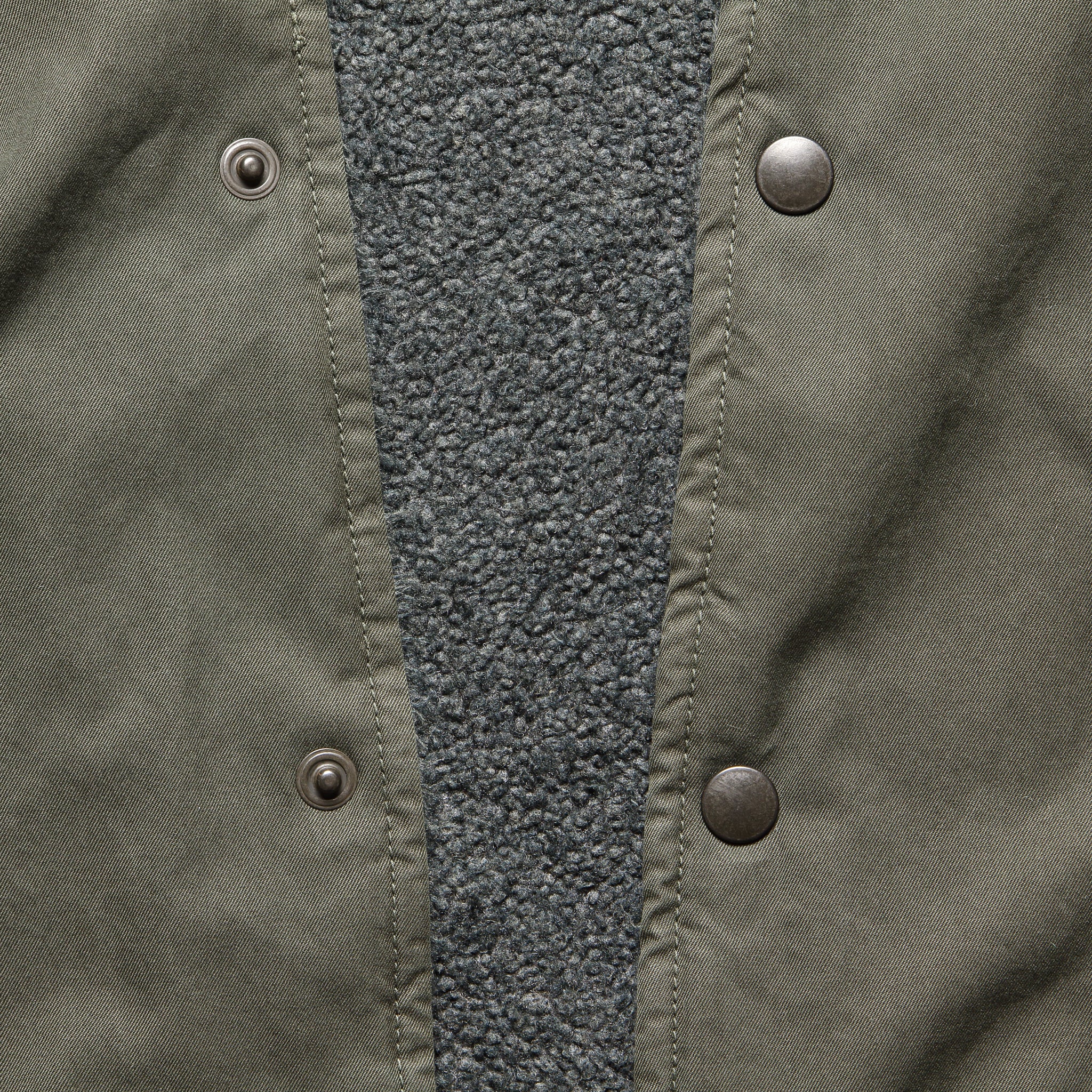 Berber Lined Warm Up Jacket - Olive - Save Khaki - STAG Provisions - Outerwear - Coat / Jacket