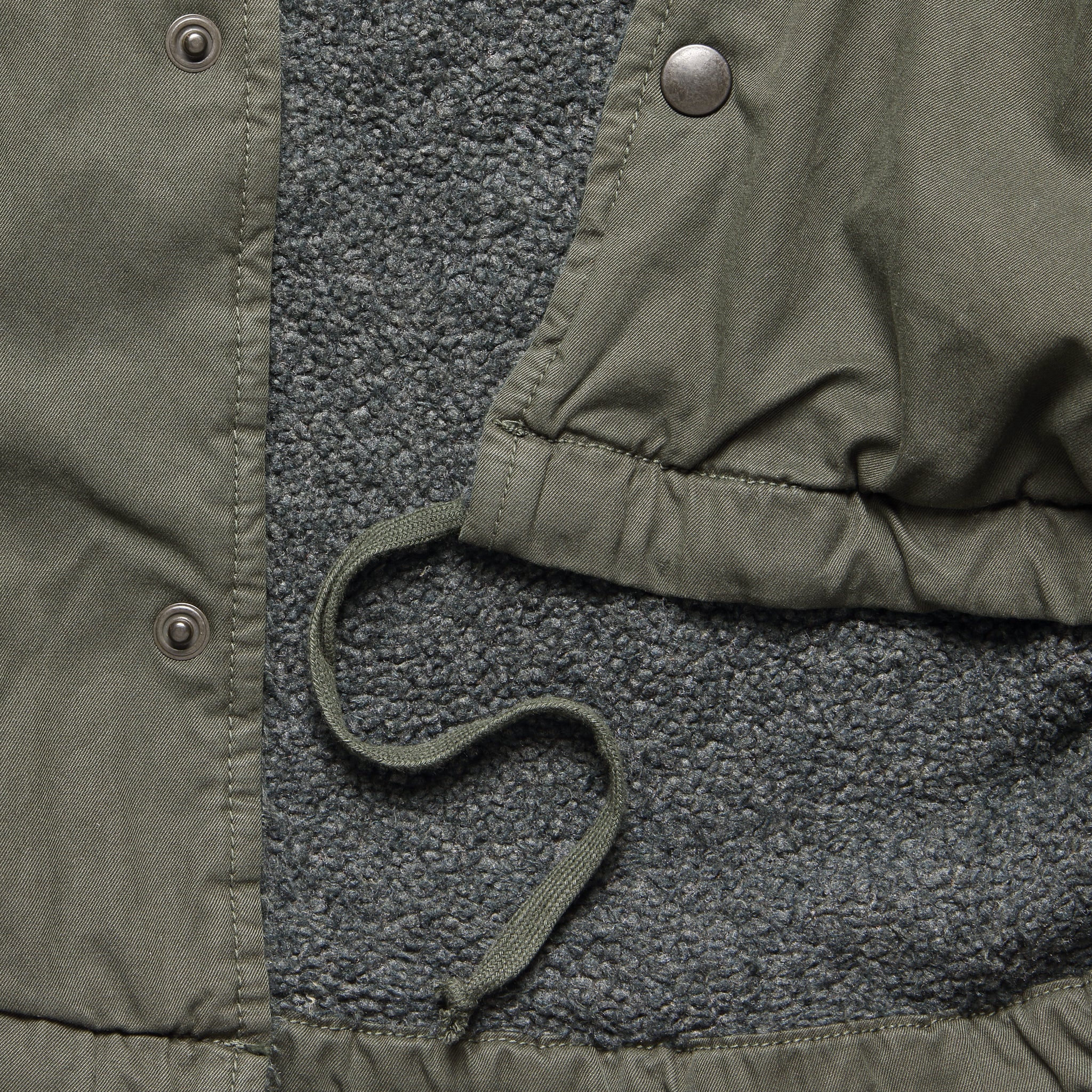 
                          Berber Lined Warm Up Jacket - Olive - Save Khaki - STAG Provisions - Outerwear - Coat / Jacket
                        