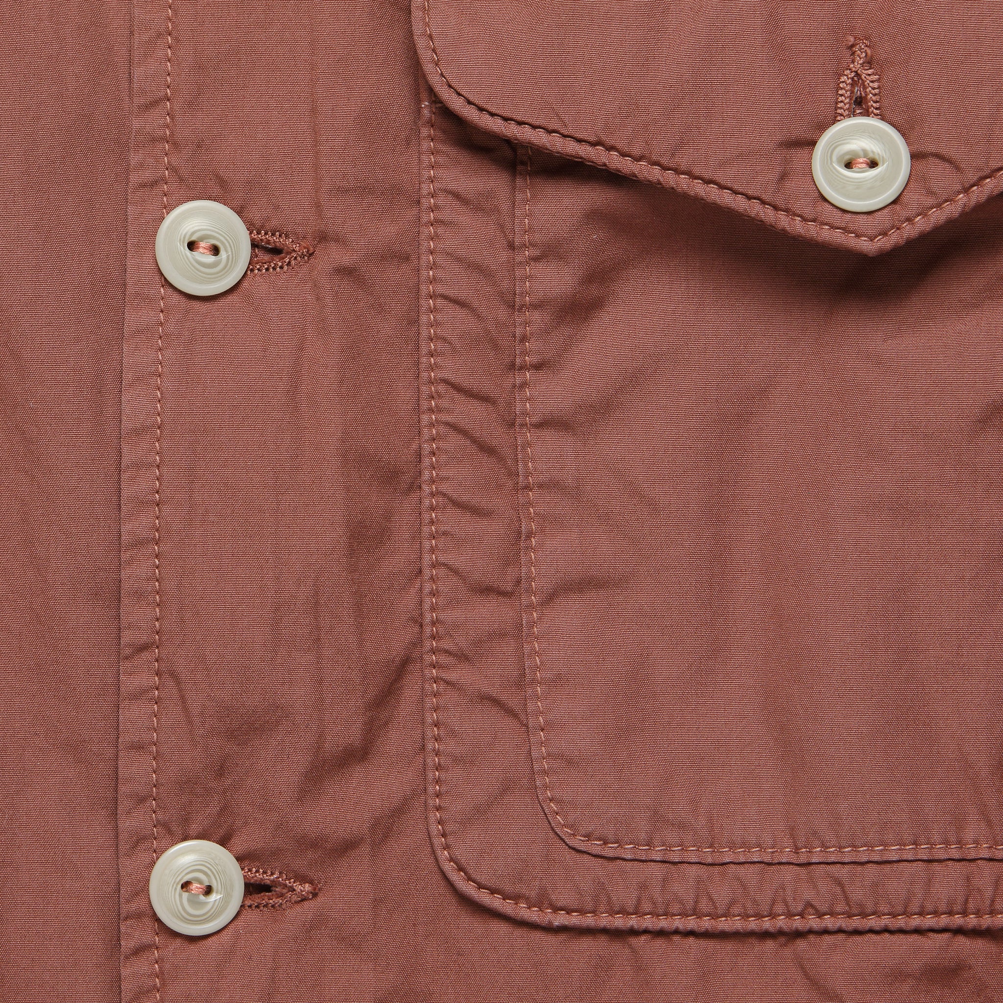 
                          Fleece Lined Shirt Jacket - Nutmeg - Save Khaki - STAG Provisions - Outerwear - Shirt Jacket
                        