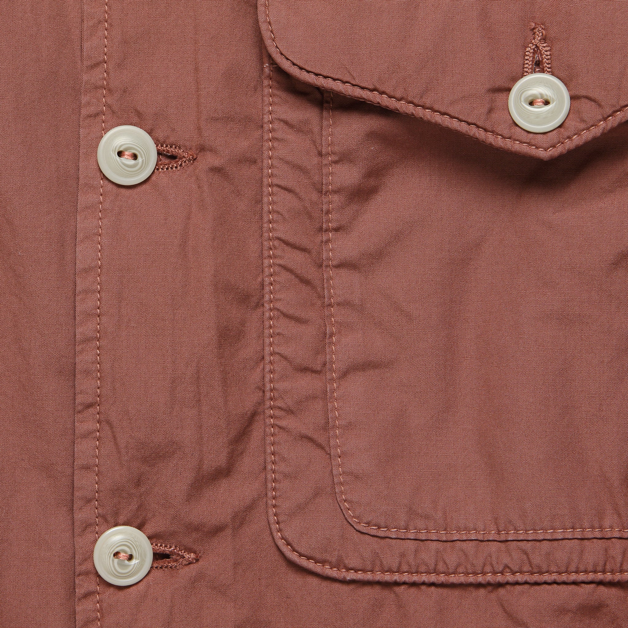 Fleece Lined Shirt Jacket - Nutmeg - Save Khaki - STAG Provisions - Outerwear - Shirt Jacket