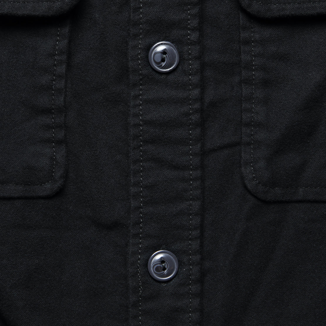 Moleskin CPO Jacket - Black - Save Khaki - STAG Provisions - Outerwear - Shirt Jacket