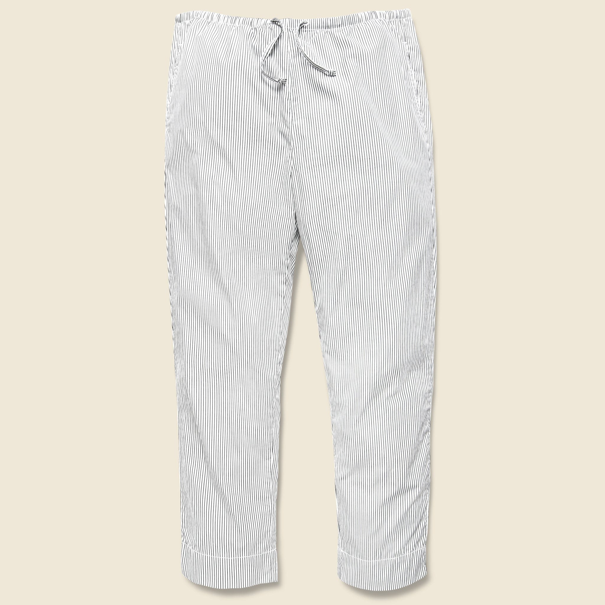 Yarn Dye Haven Pant - Black Stripe - Save Khaki - STAG Provisions - Pants - Lounge