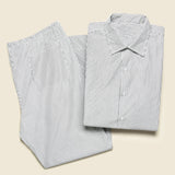 Yarn Dye Haven Pant - Black Stripe - Save Khaki - STAG Provisions - Pants - Lounge